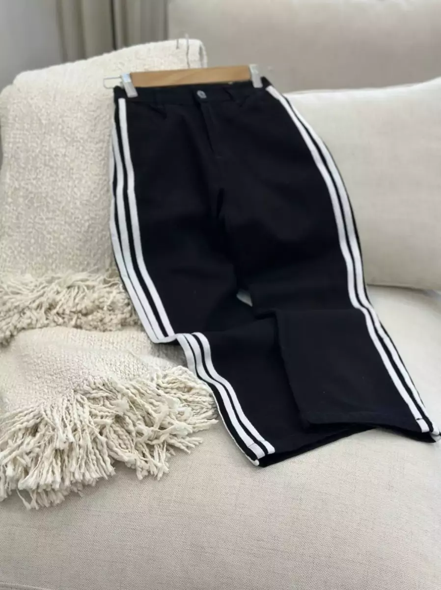 شلوار بگ خط دار کد1275