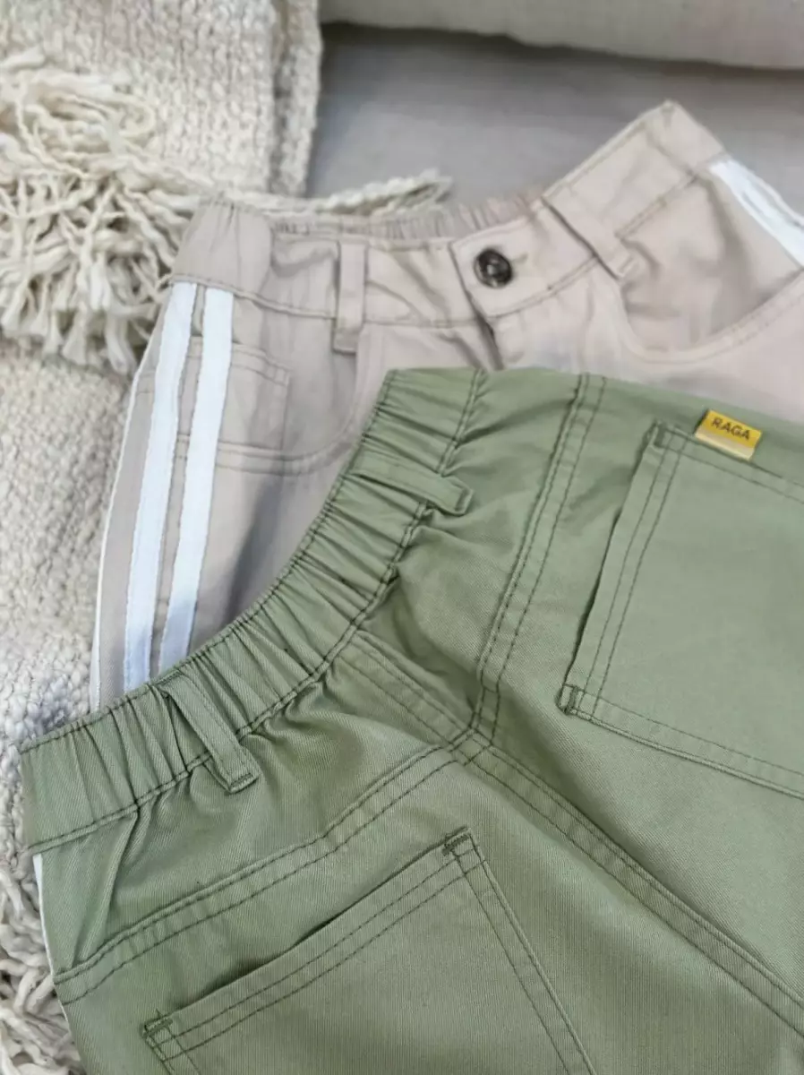 شلوار بگ خط دار کد1275