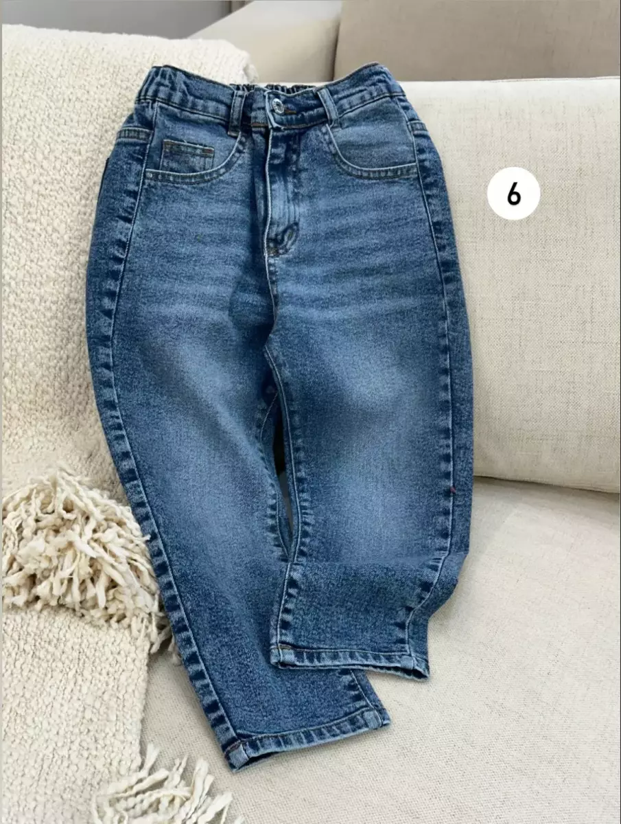 شلوار مام جین کد1291