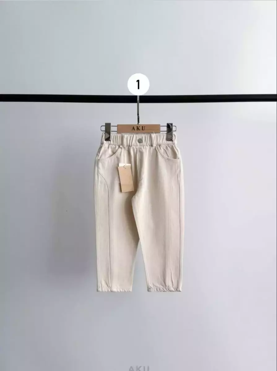 شلوار مام کتان کد1340