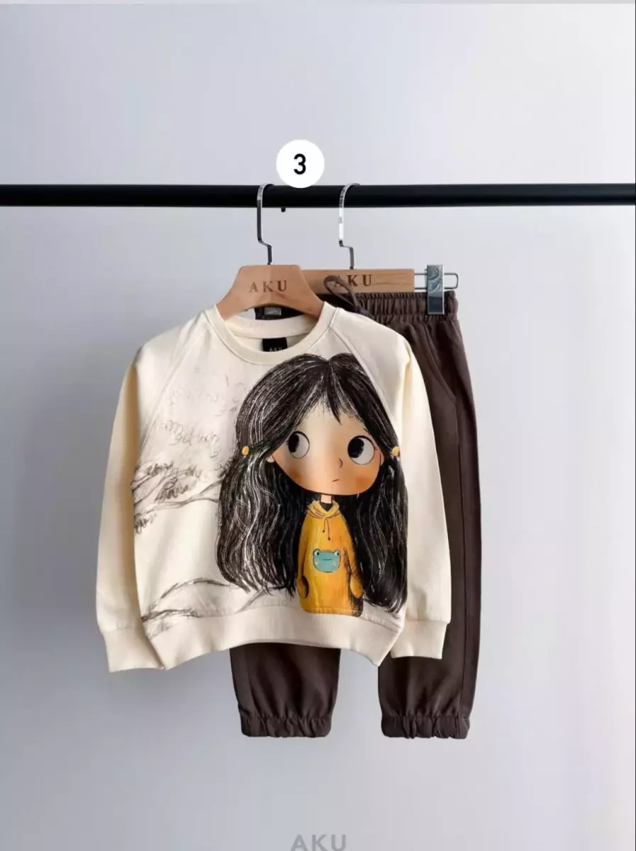 ست  دوتیکه چاپی کد1339