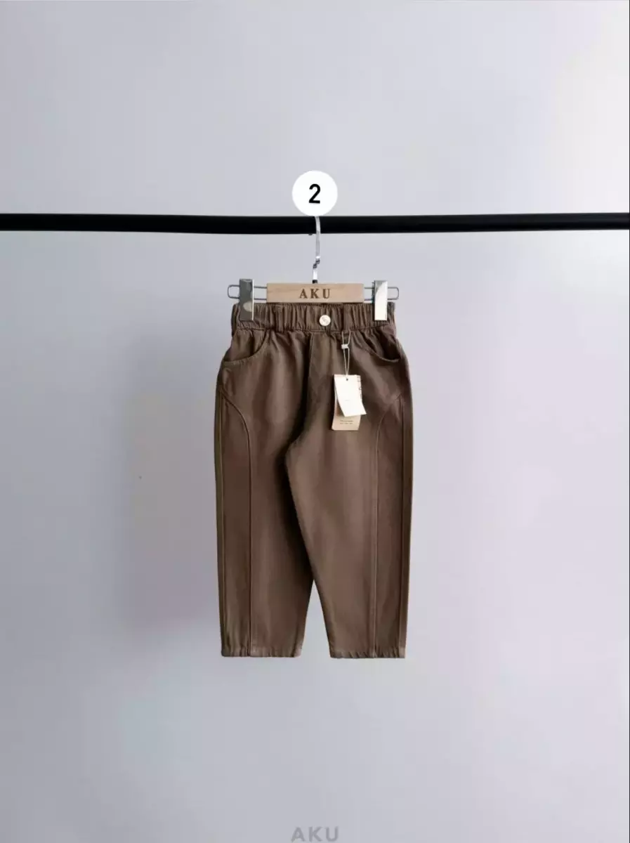 شلوار مام کتان کد1340