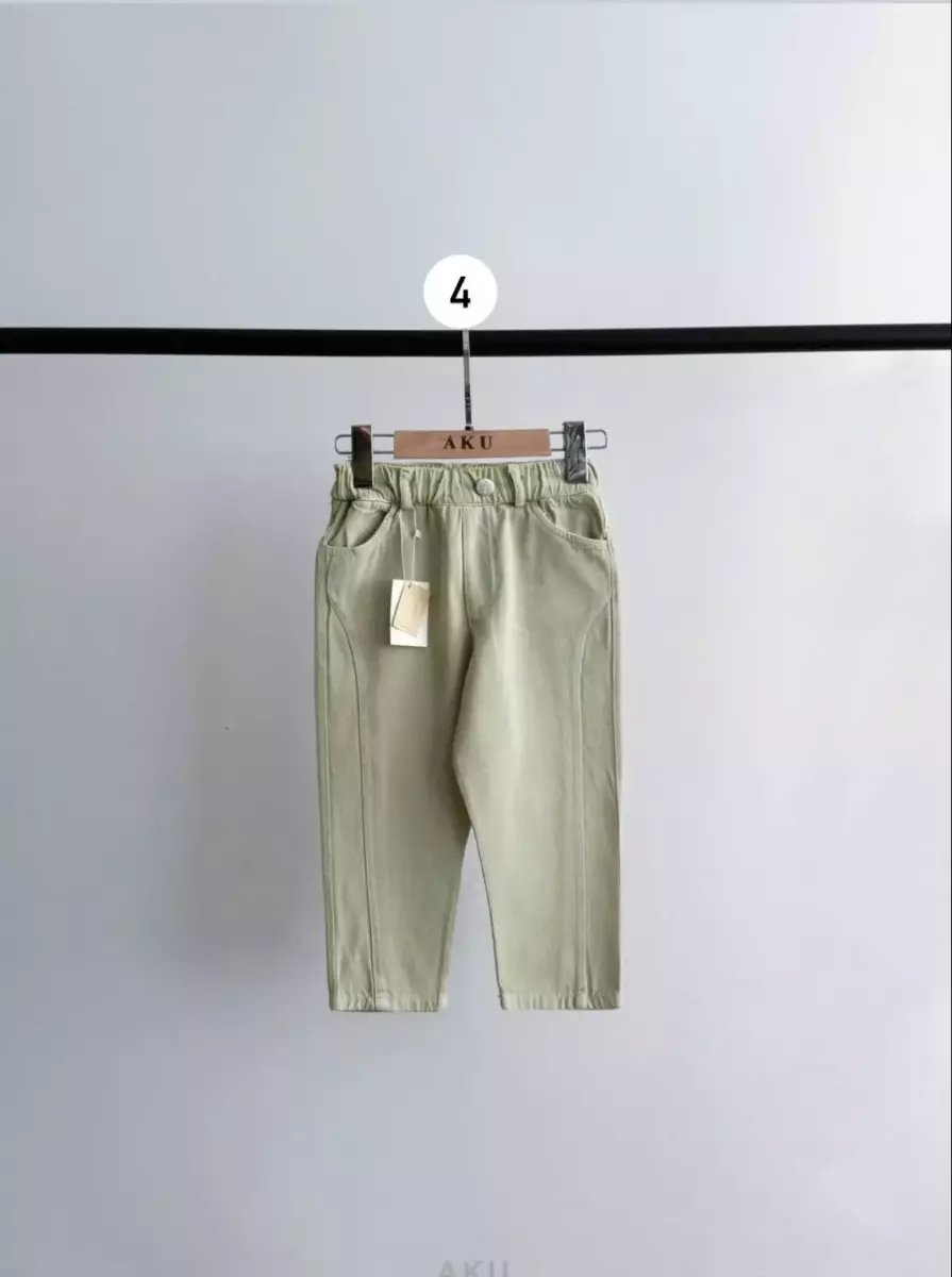 شلوار مام کتان کد1340