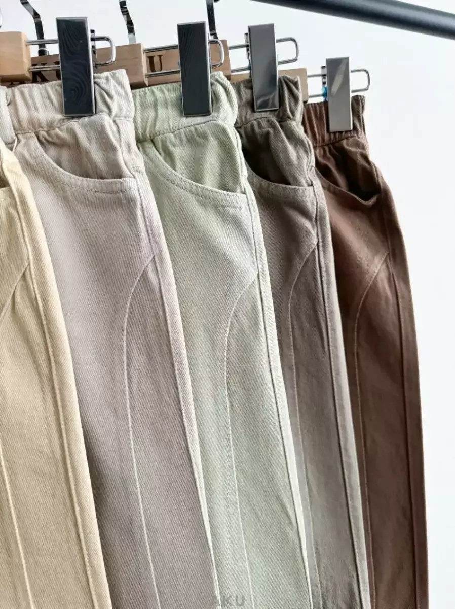 شلوار مام کتان کد1340