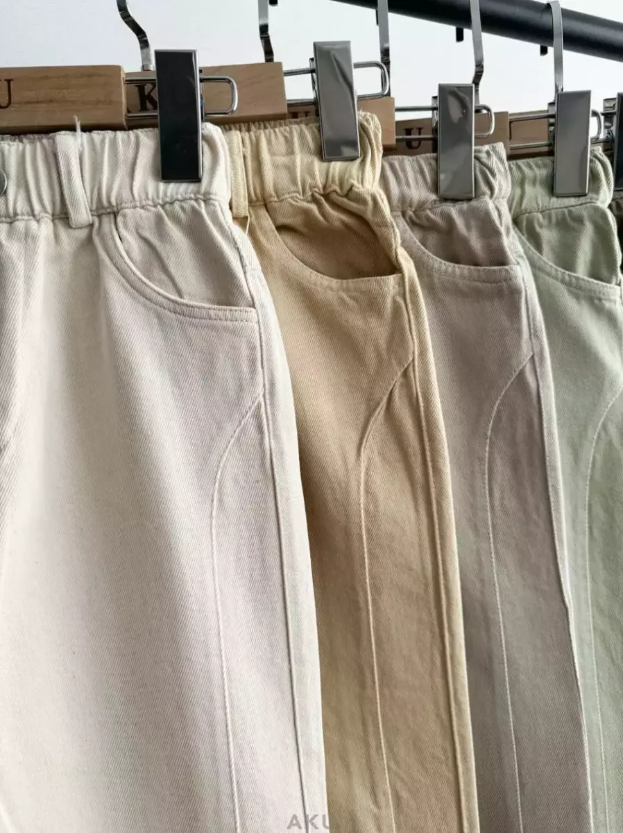 شلوار مام کتان کد1340