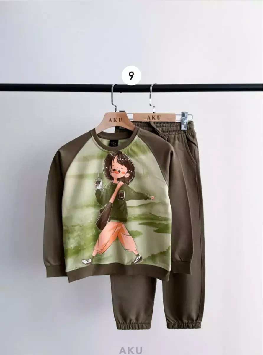 ست  دوتیکه چاپی کد1339