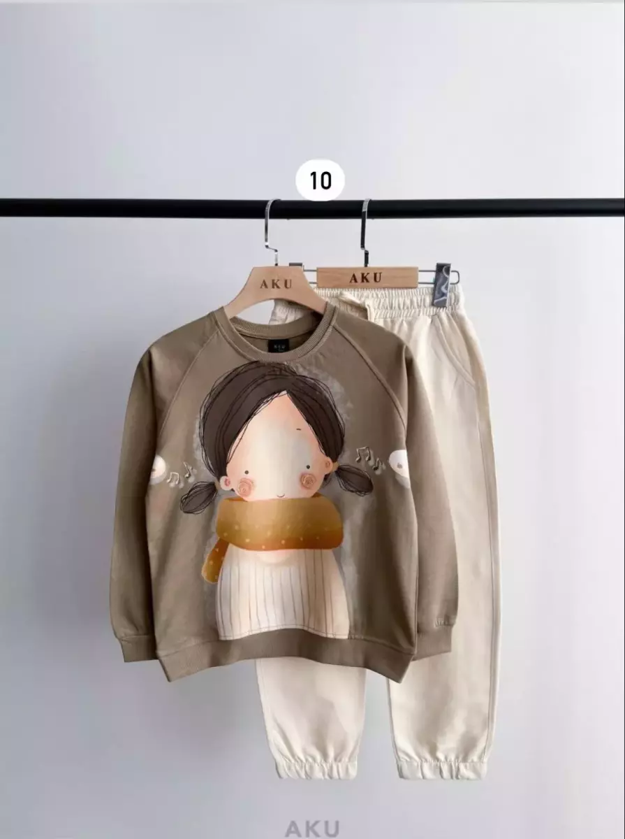 ست  دوتیکه چاپی کد1339