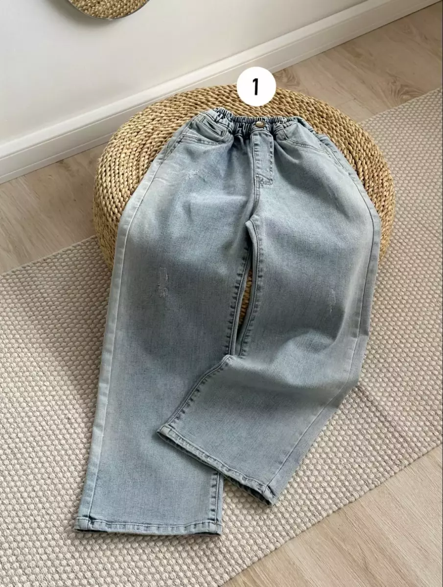 شلوار بگ جین کد1395