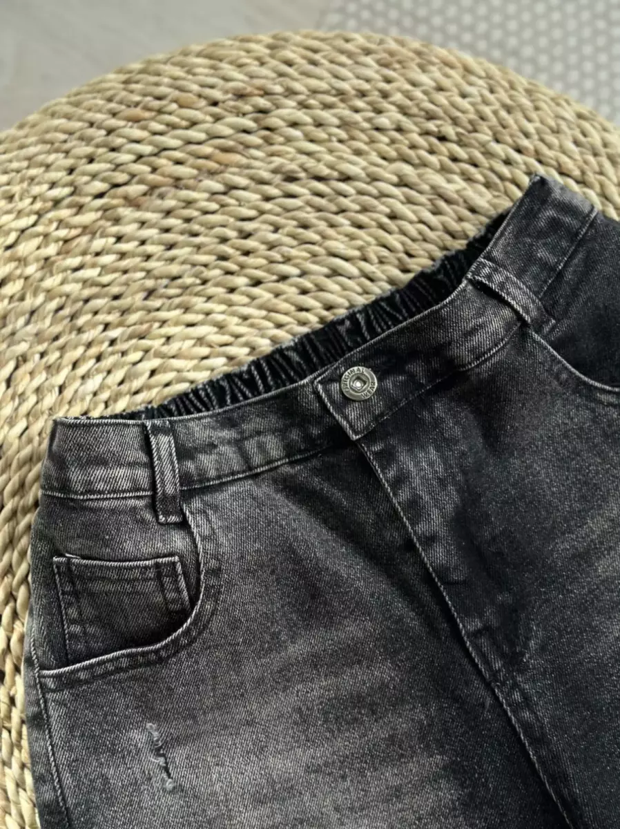 شلوار مام جین کد1376