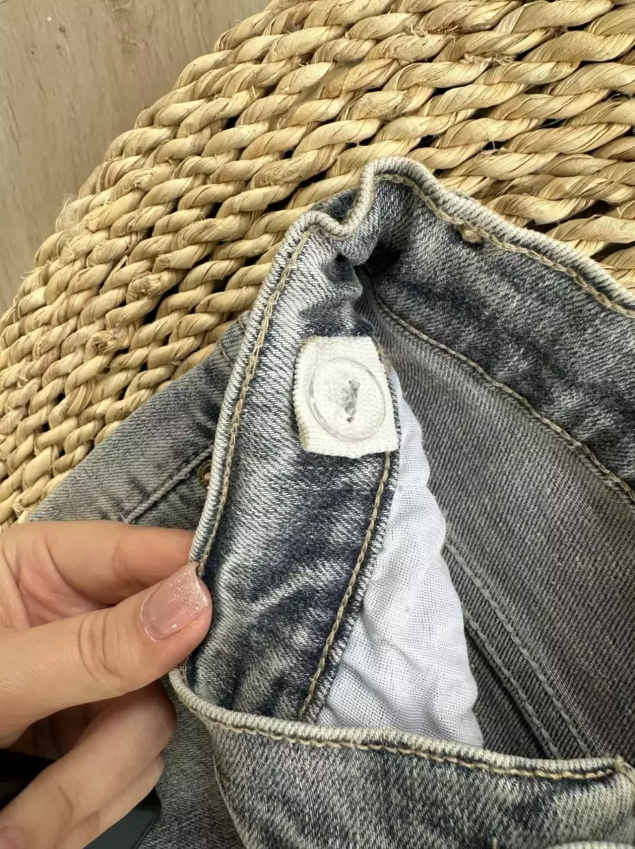 شلوار مام جین کد1373