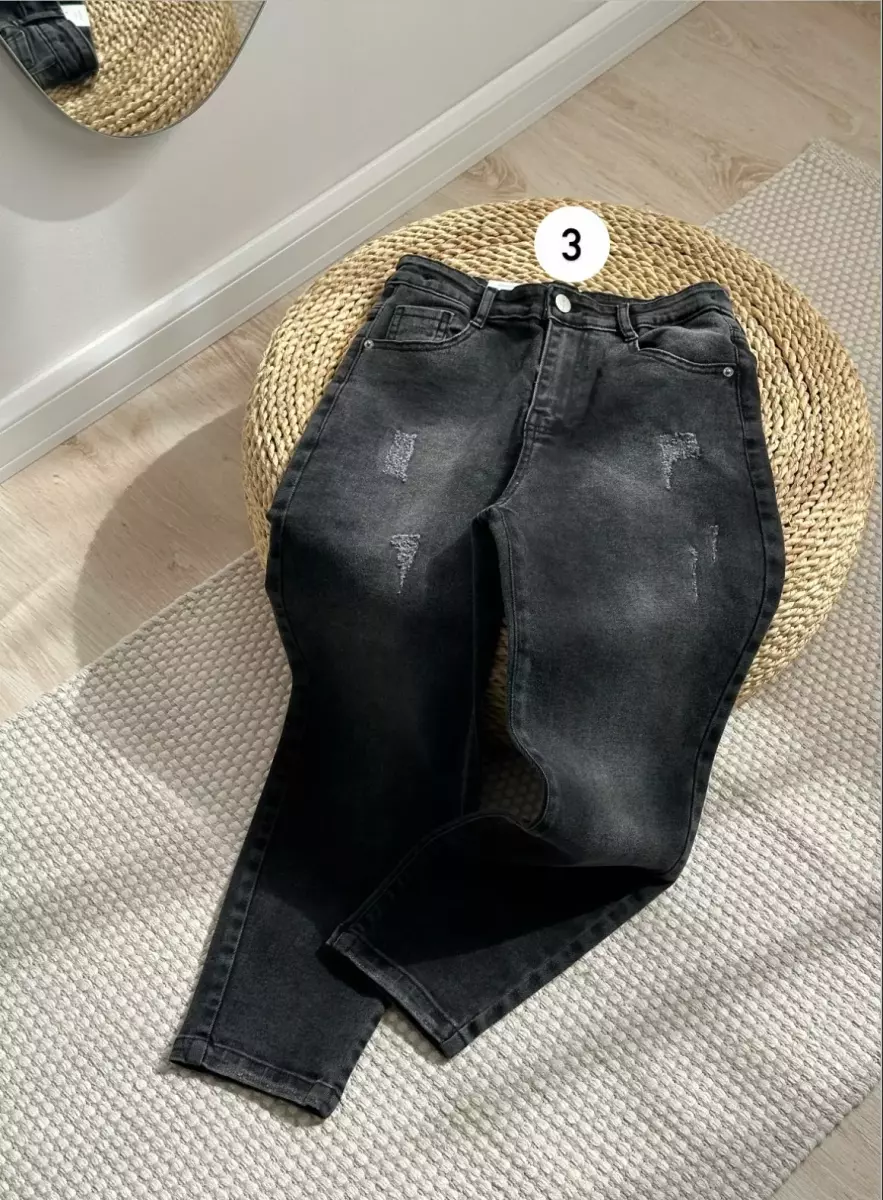 شلوار مام جین کد1396