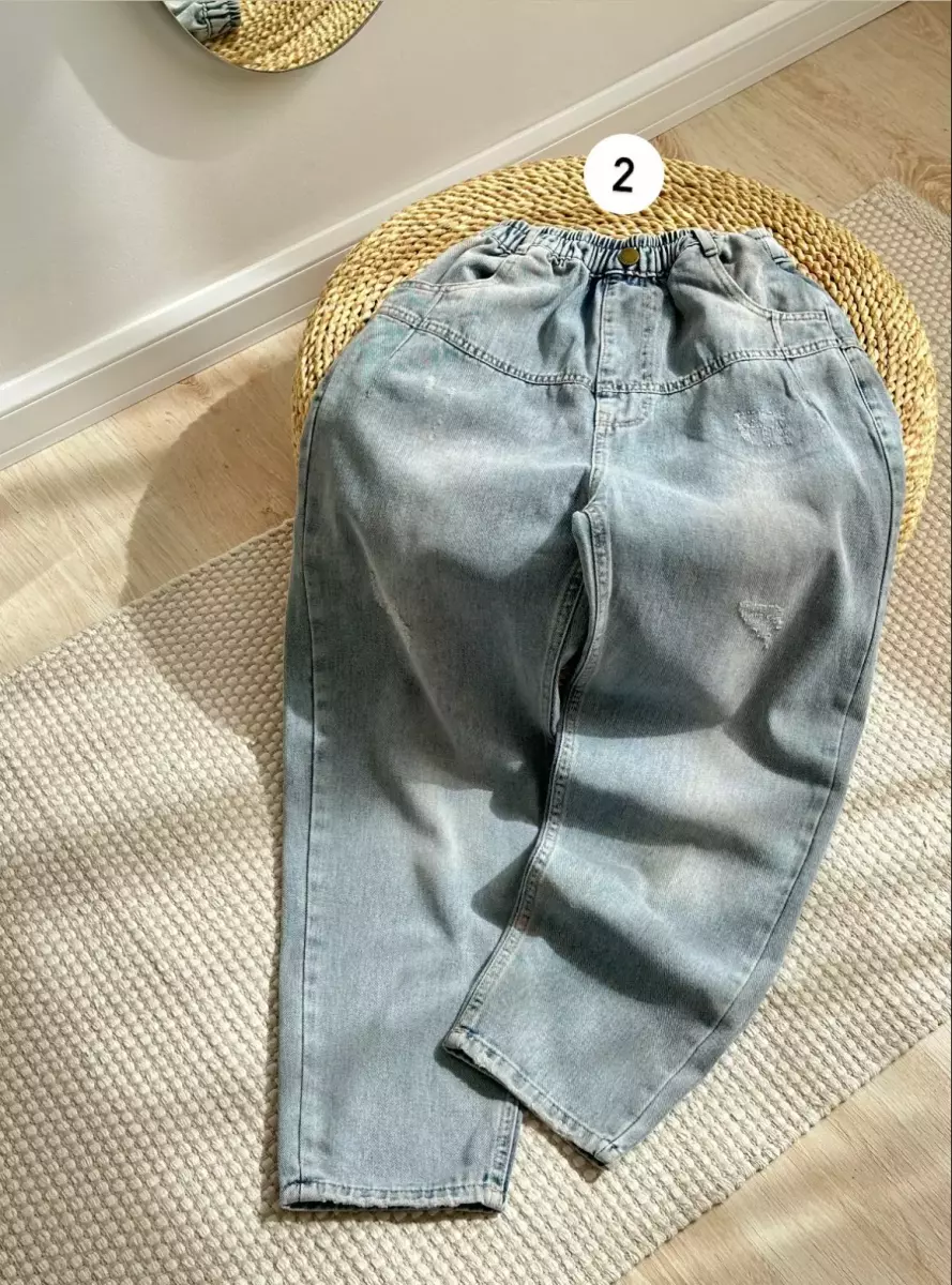 شلوار مام جین کد1413