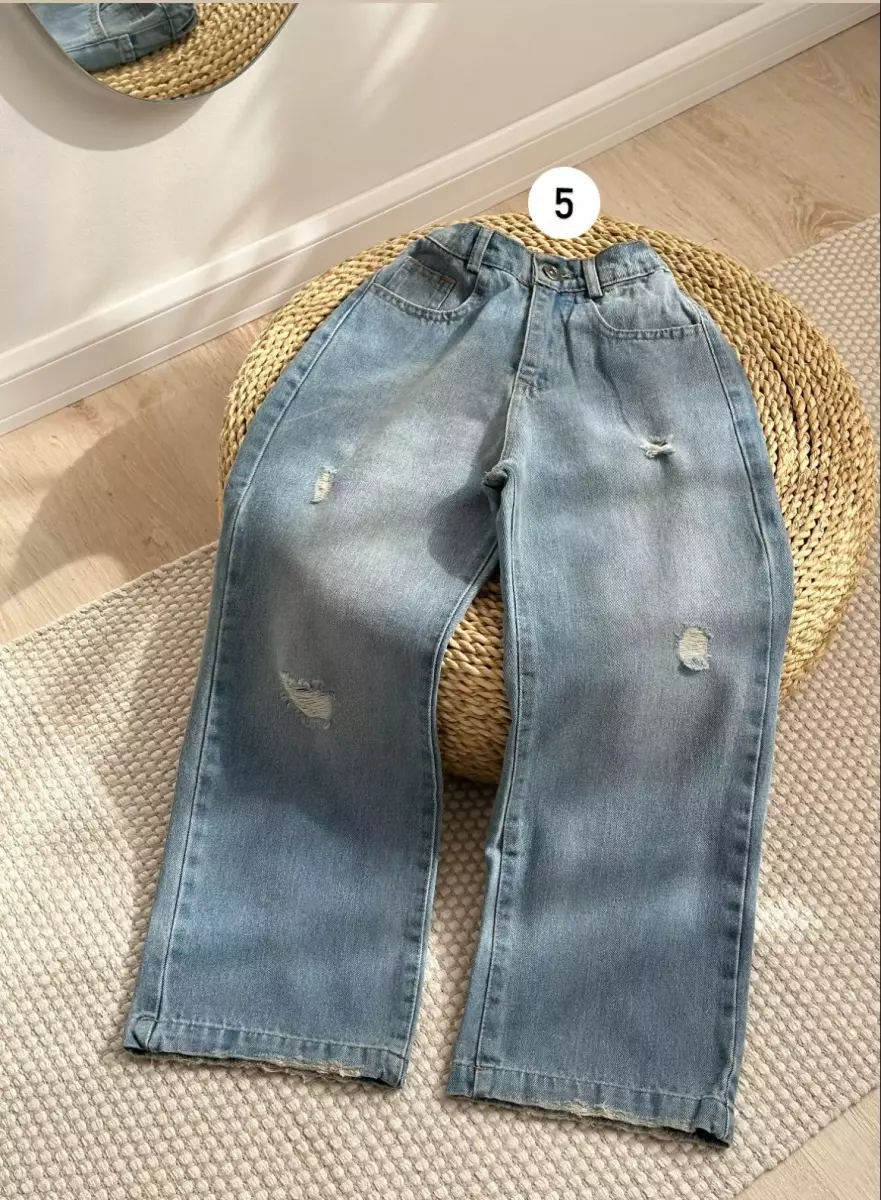 شلوار بگ جین کد1398