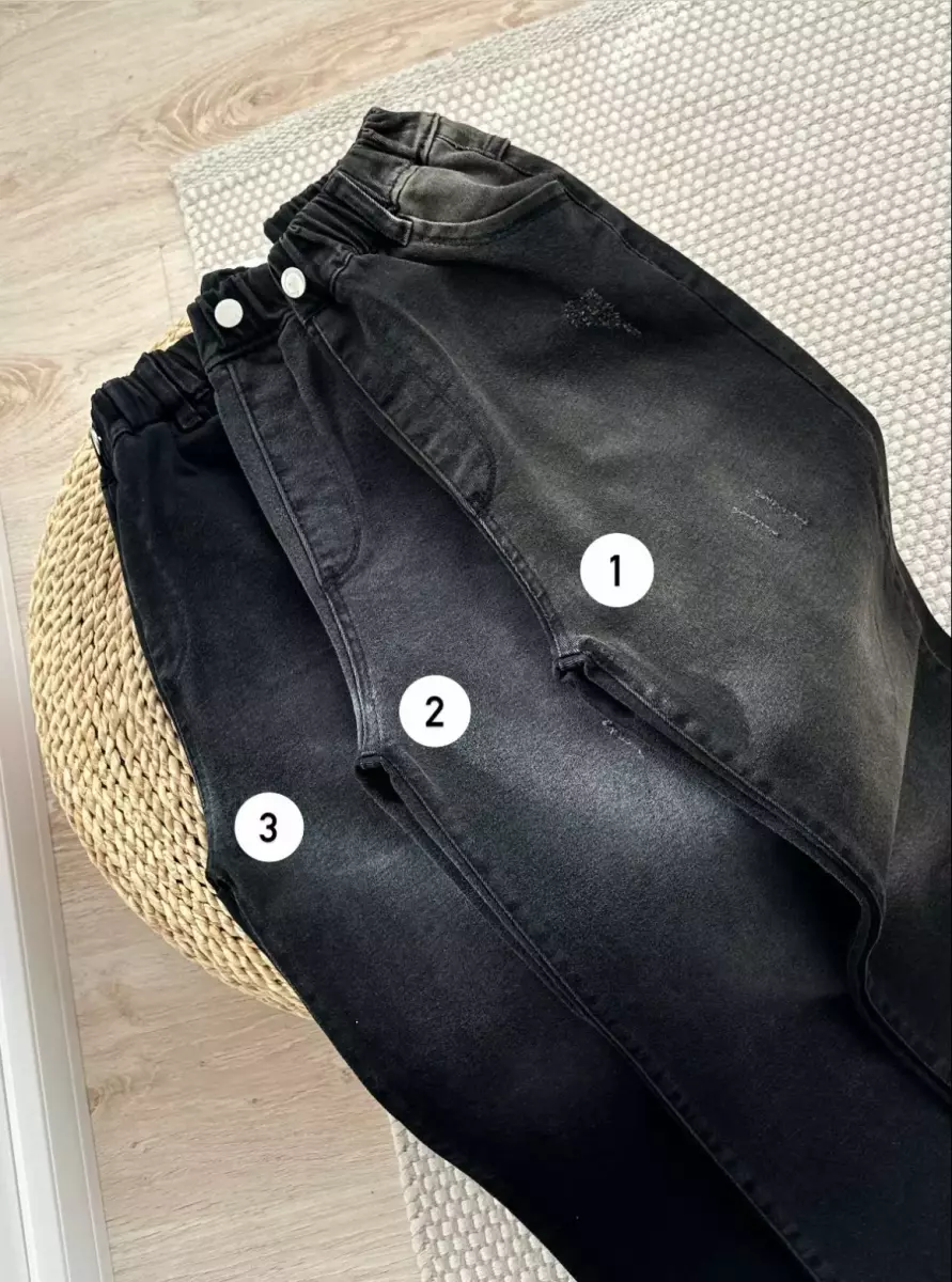 شلوار بگ جین کد1419