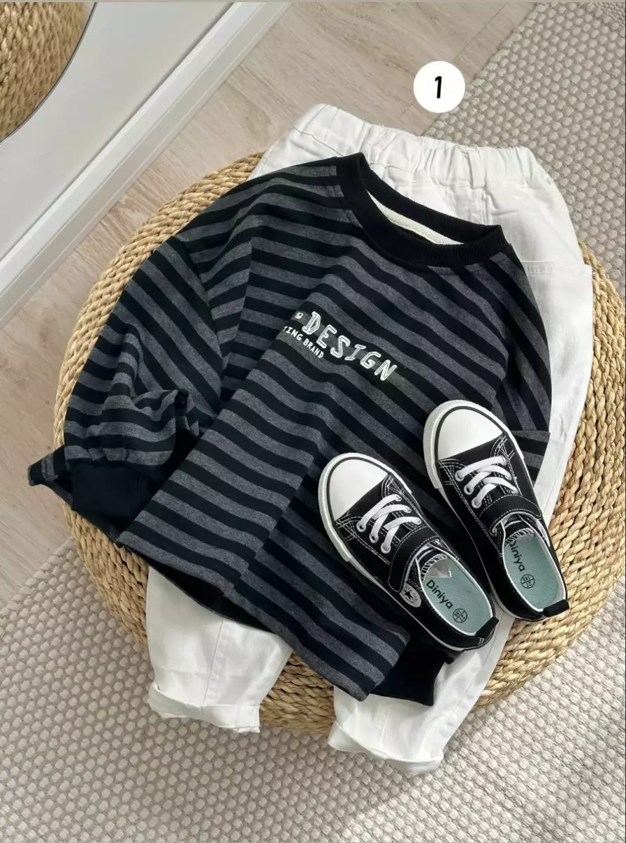 بلوز وارداتی راه راه کد1428