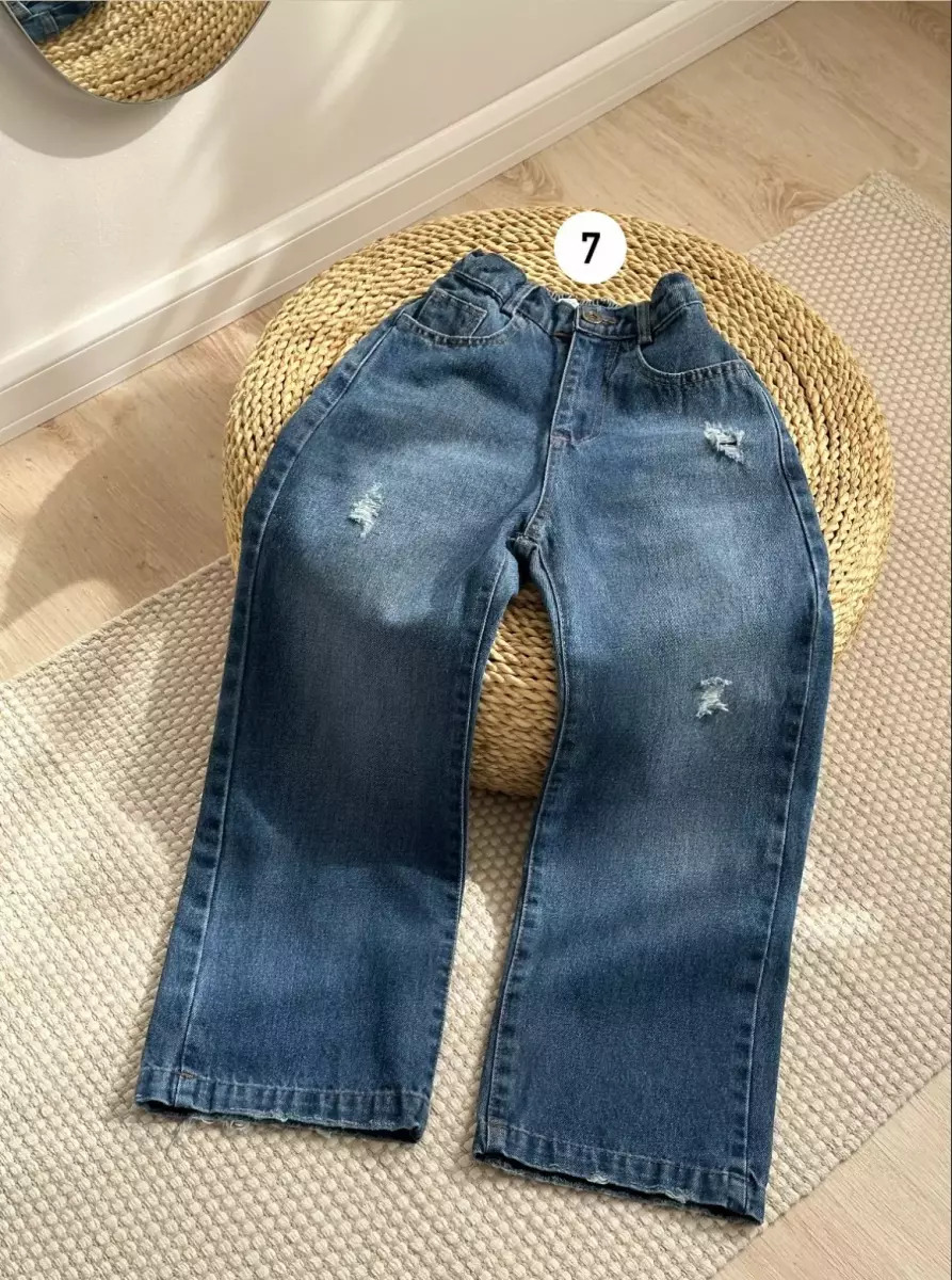 شلوار بگ جین کد1398