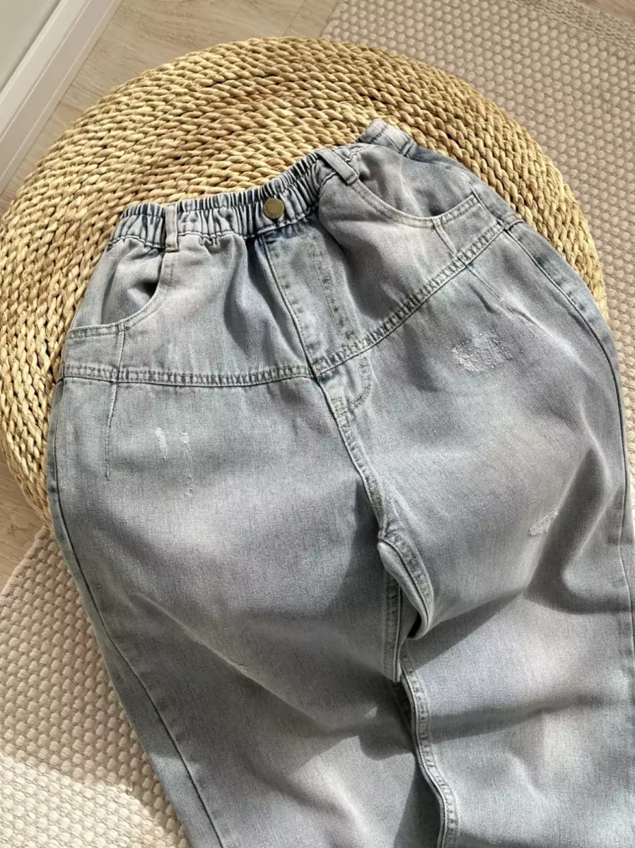 شلوار مام جین کد1413