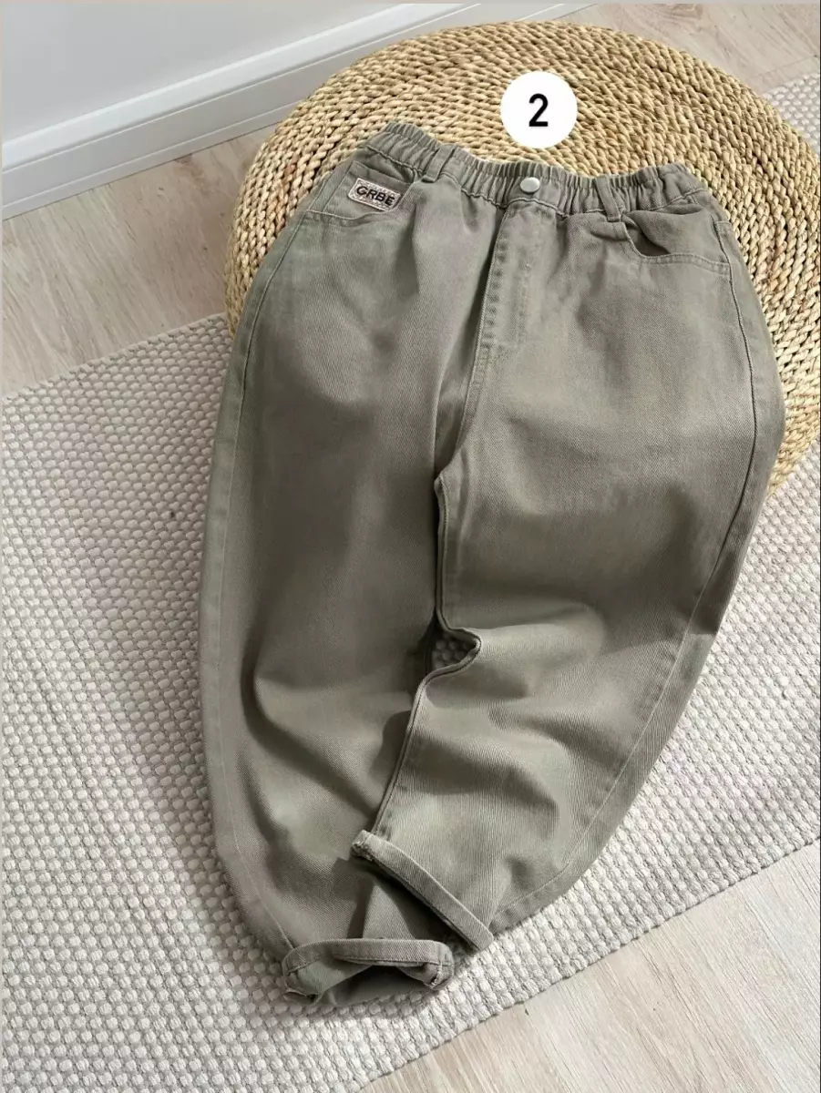 شلوار مام کتان کد1421