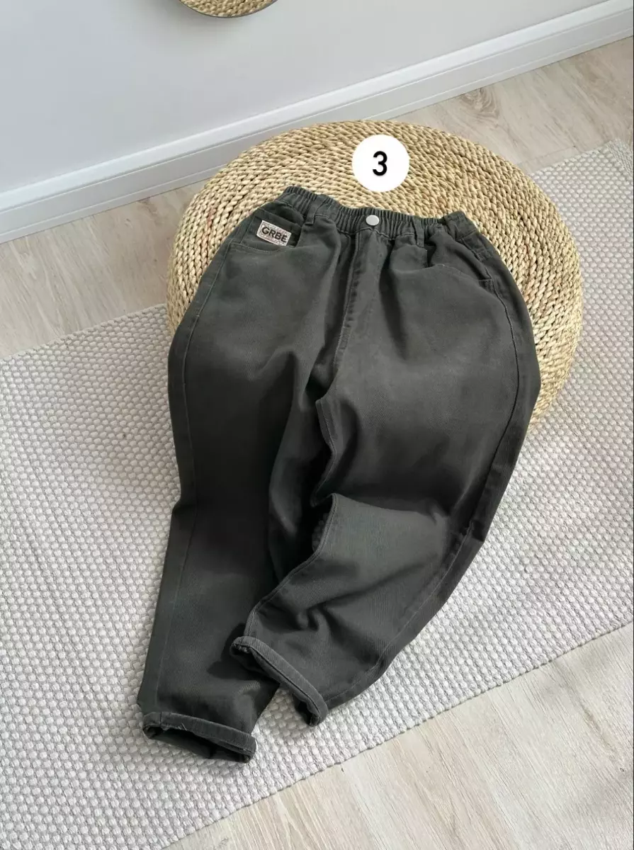 شلوار مام کتان کد1421