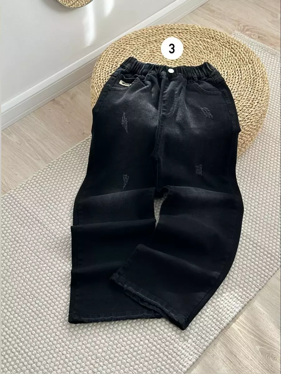 شلوار بگ جین کد1419