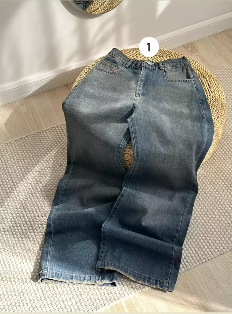 شلوار بگ جین کد 1433