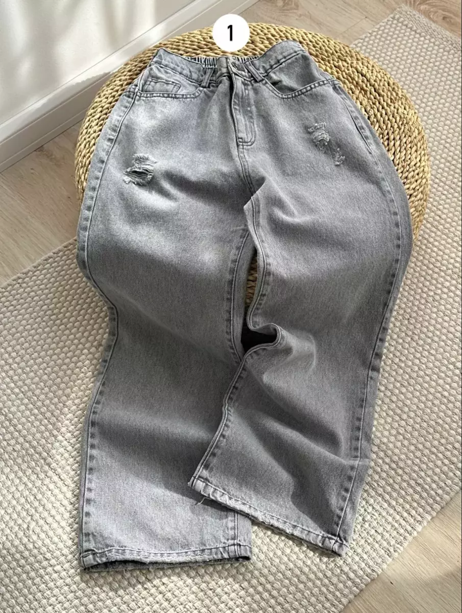 شلوار بگ جین کد 1434