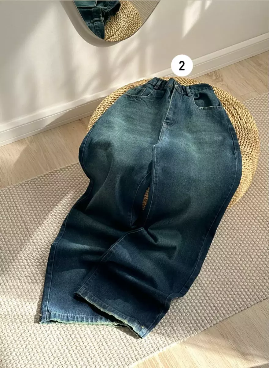 شلوار بگ جین کد 1433