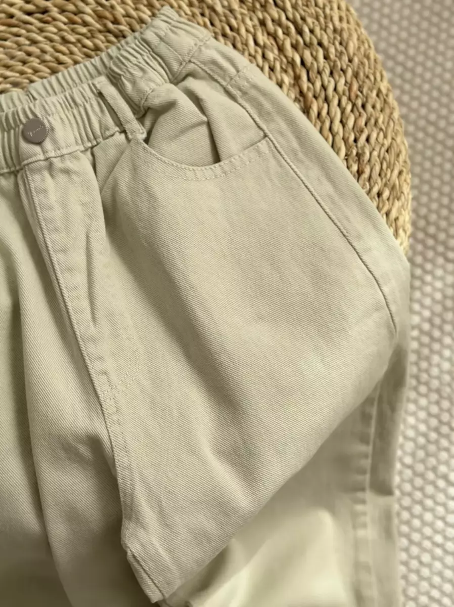 شلوار مام کتان کد1421