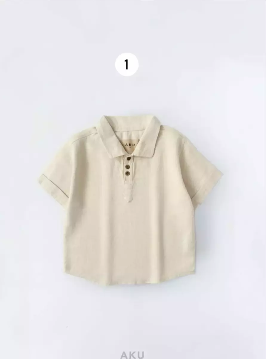 پیراهن لینن کنفی کد1441