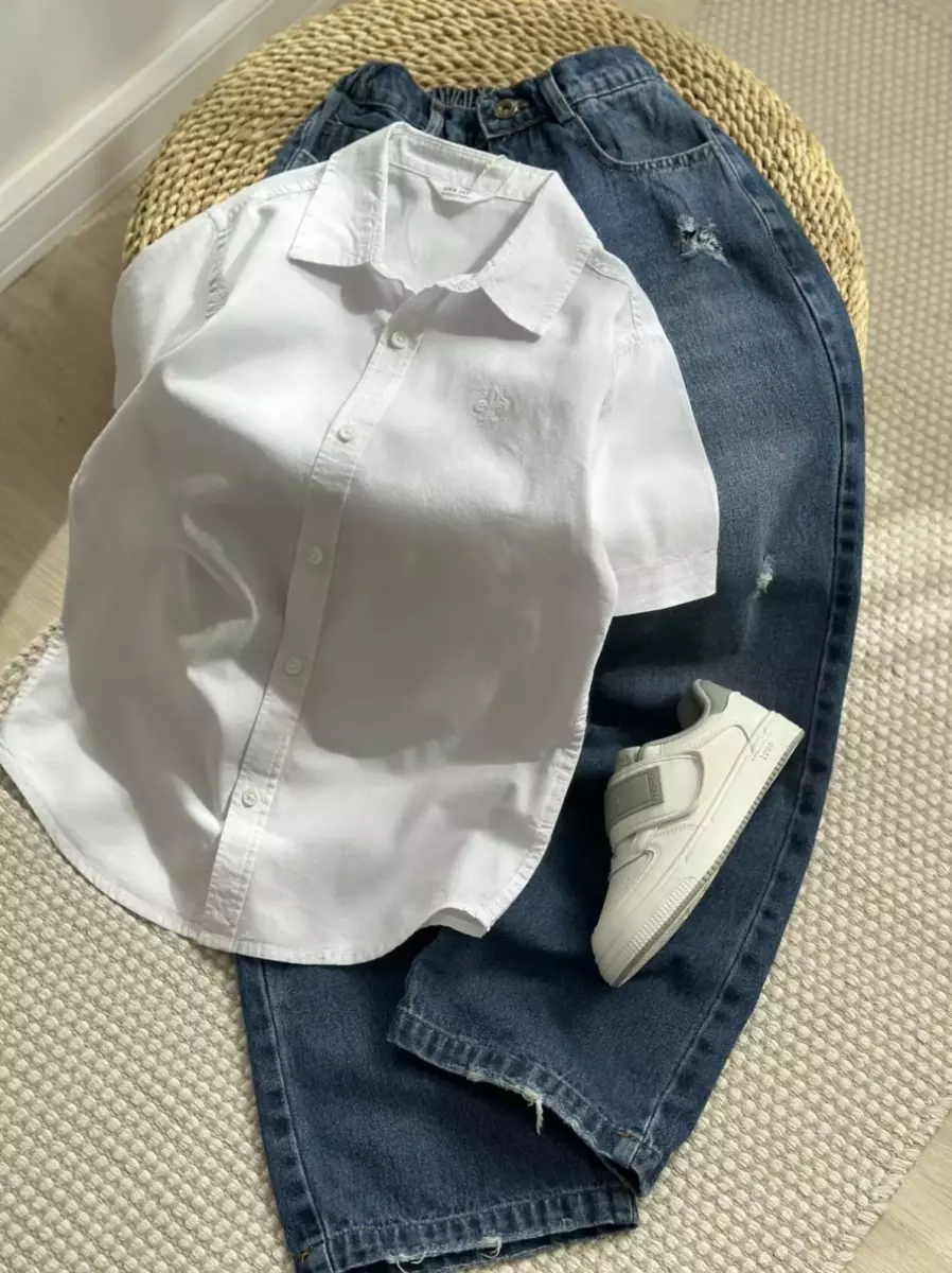 پیراهن یقه دار کد1445