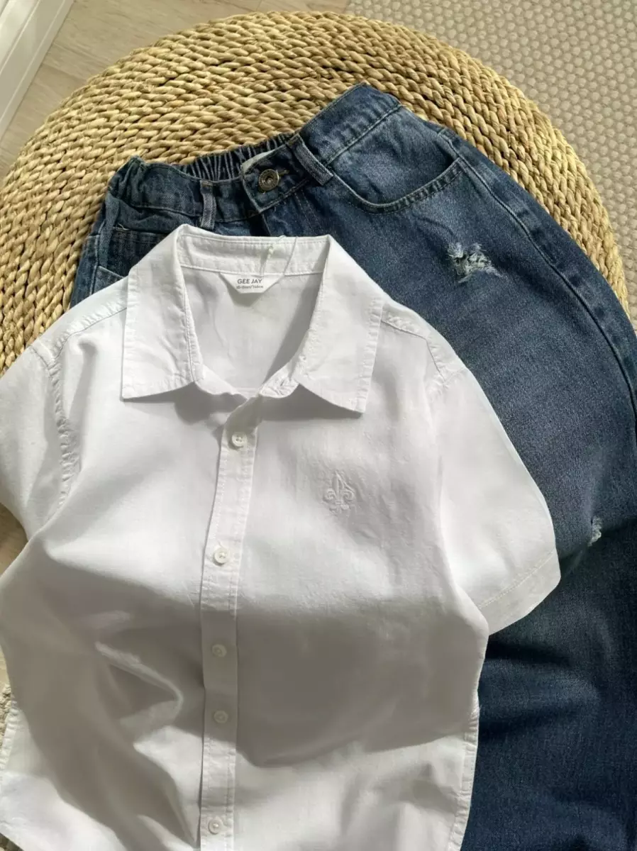 پیراهن یقه دار کد1445