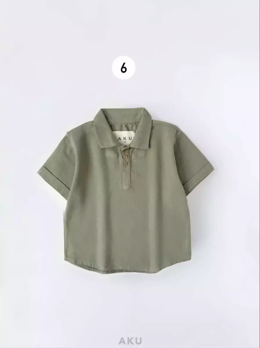 پیراهن لینن کنفی کد1441