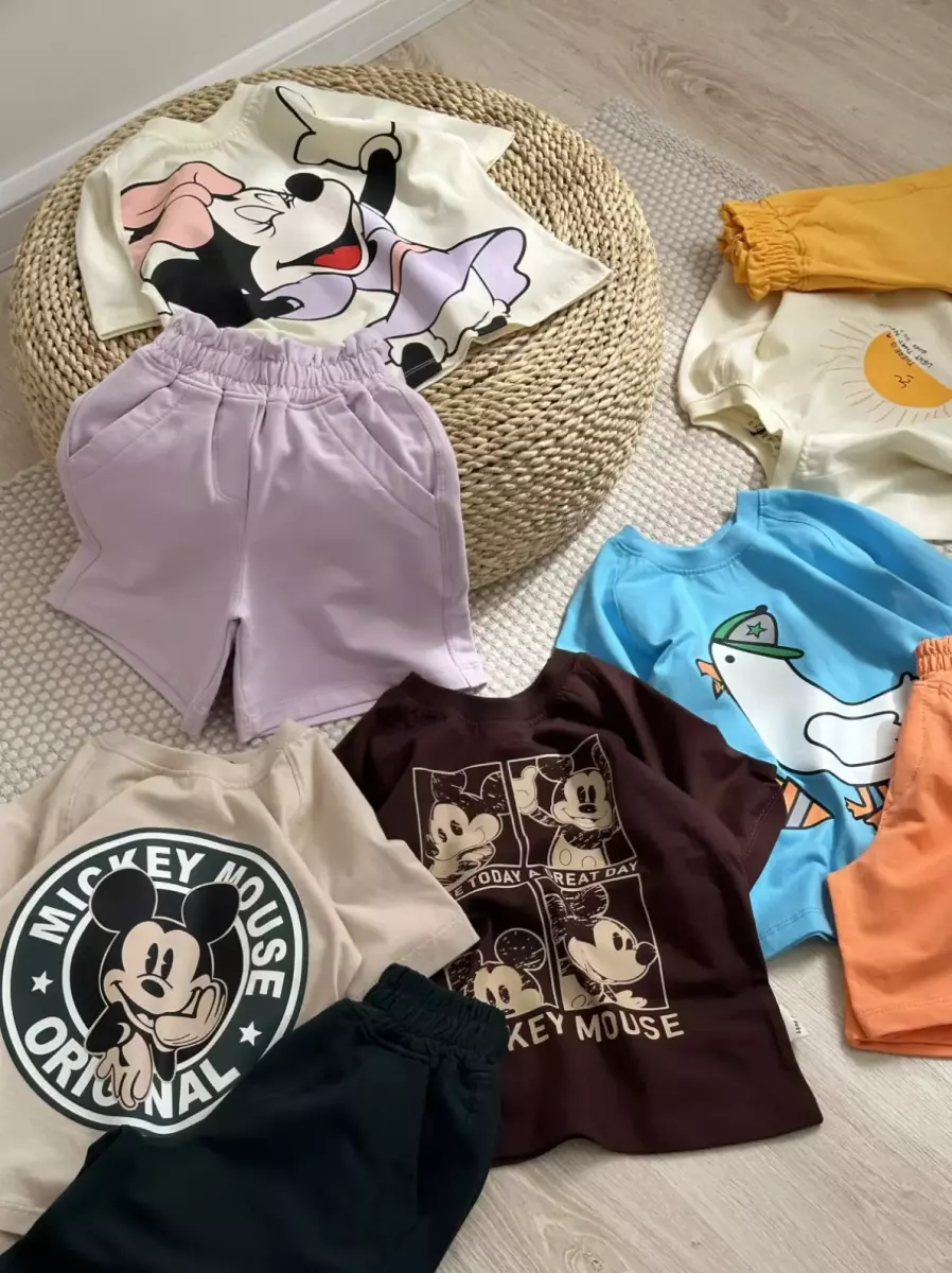 تیشرت شلوارک فانتزی کد1461