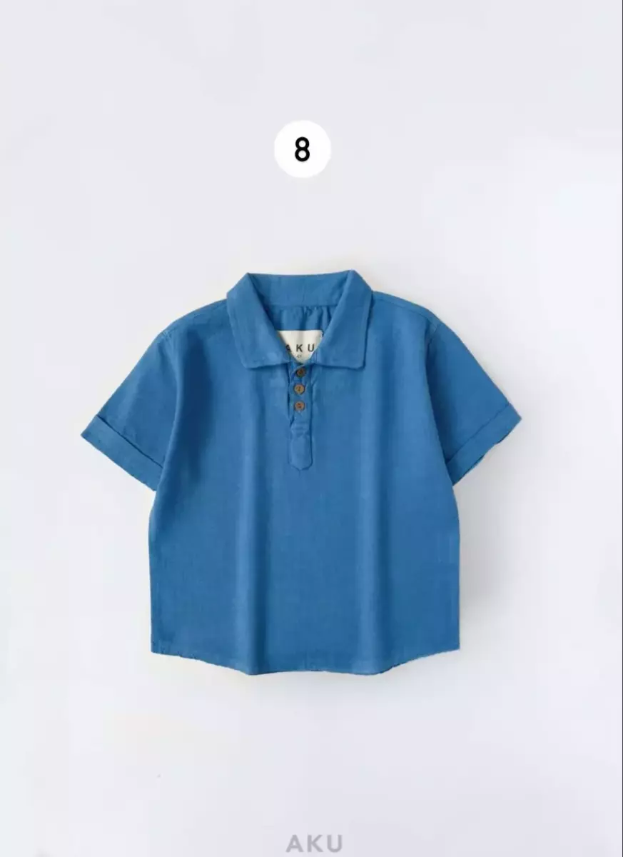 پیراهن لینن کنفی کد1441