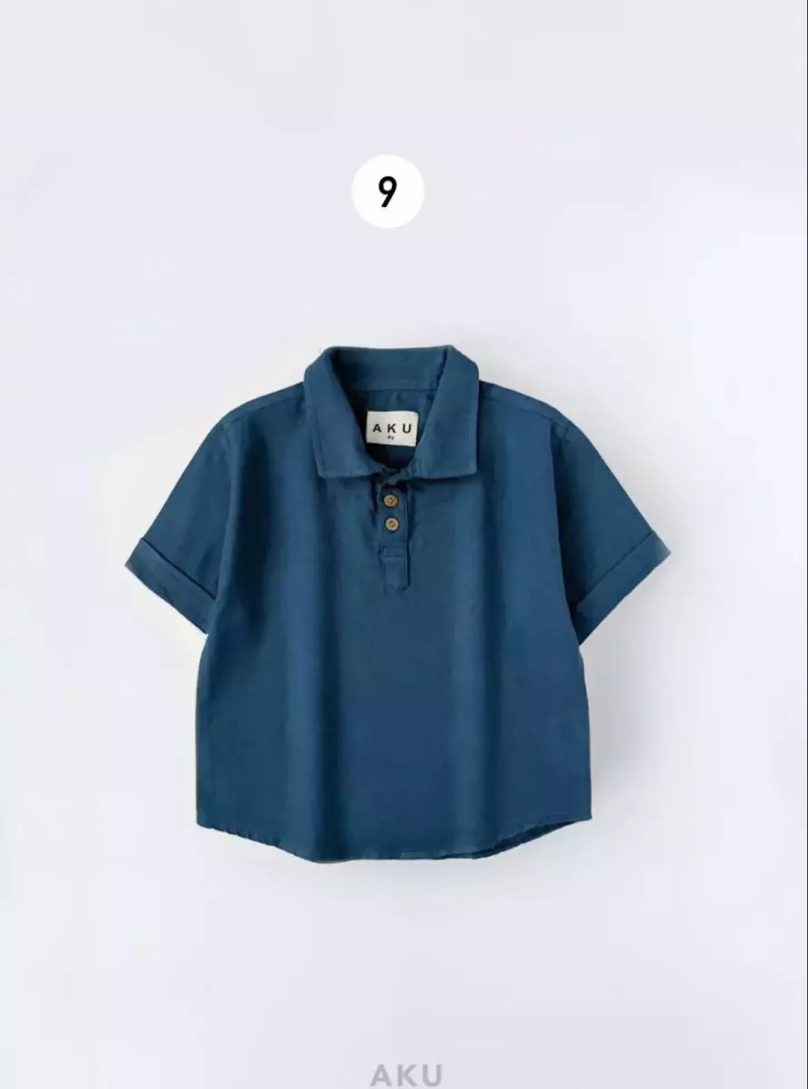 پیراهن لینن کنفی کد1441