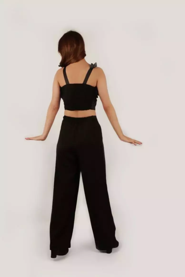 شلوار بگ پارچه ای کد 1467