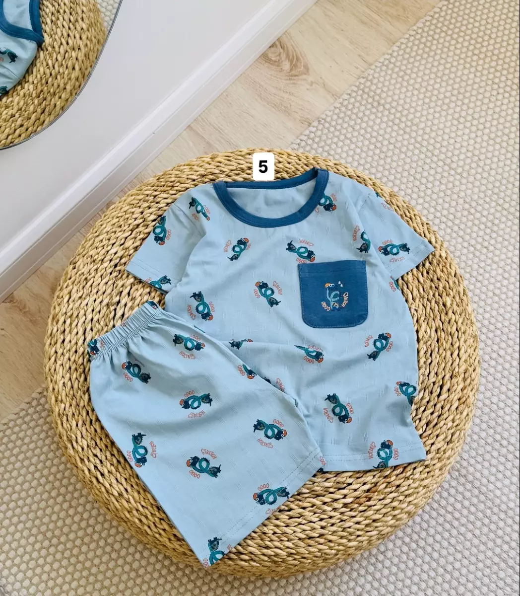 تیشرت شلوارک جیب دار کد1475