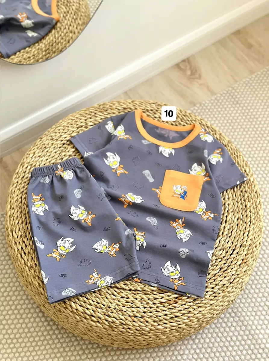 تیشرت شلوارک جیب دار کد1475