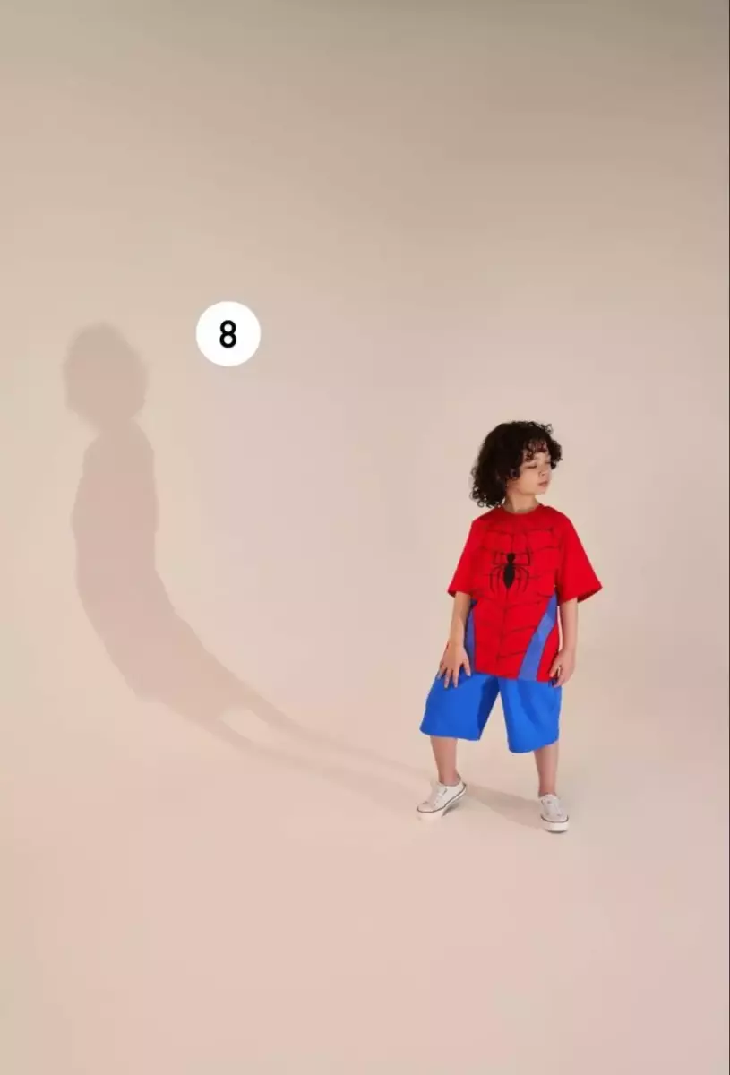 تیشرت شلوارک فانتزی کد1461