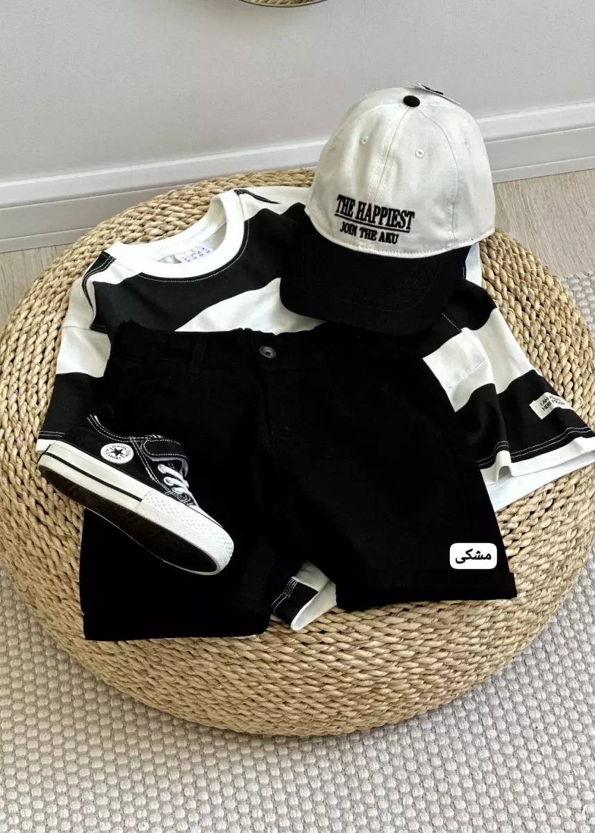 شلوارک کتان کد1495