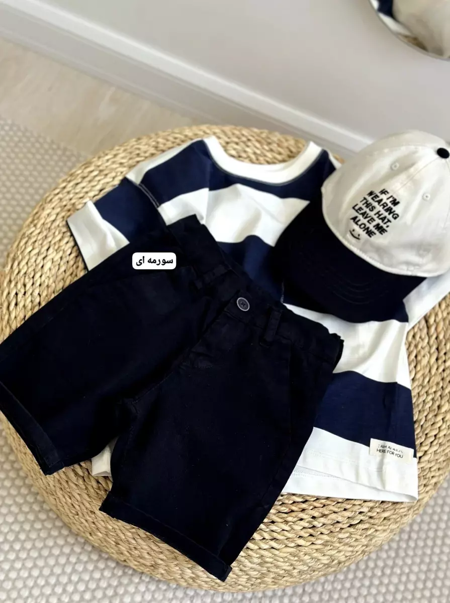 شلوارک کتان کد1495