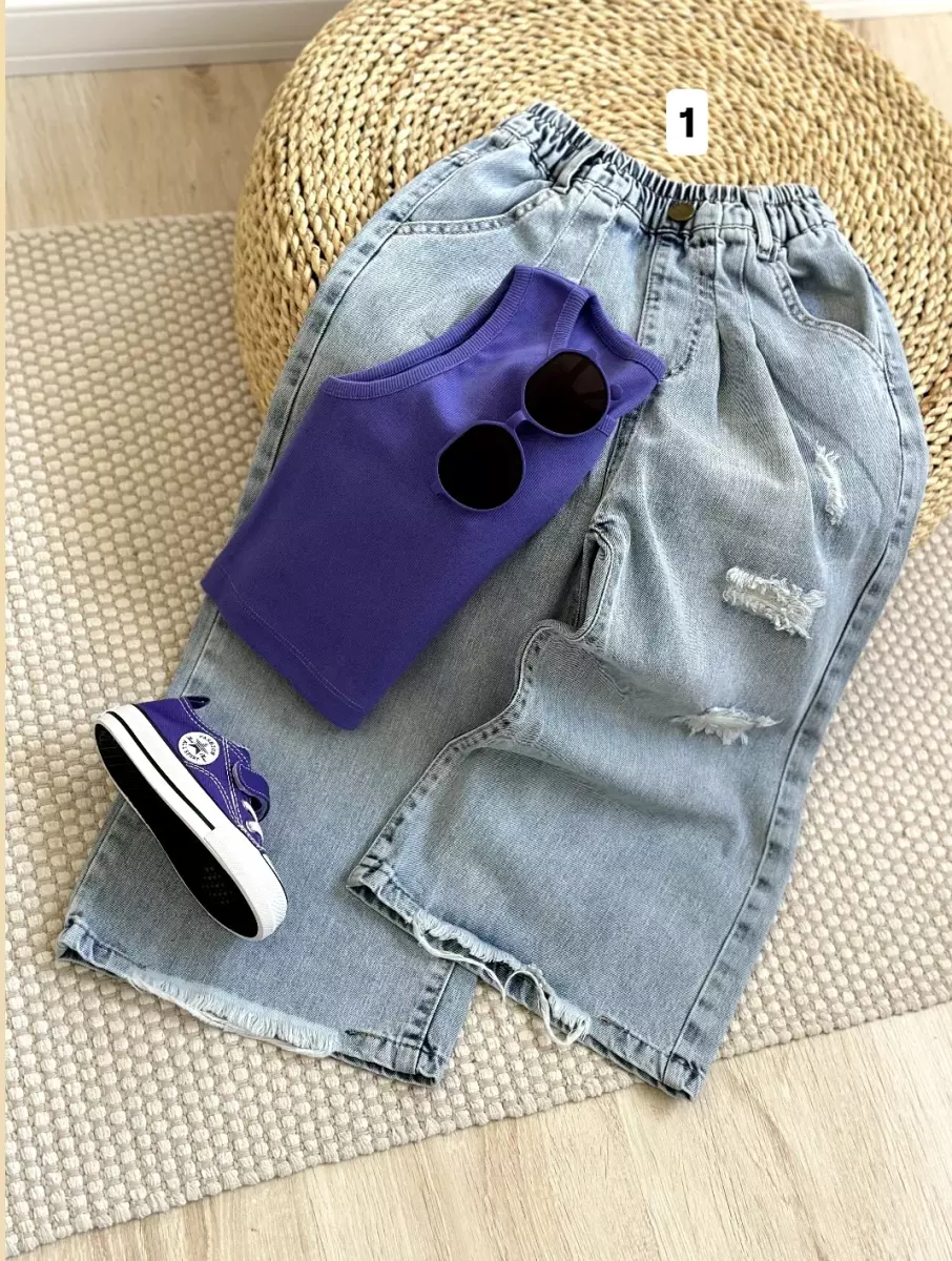 شلوار واید لگ کد1496