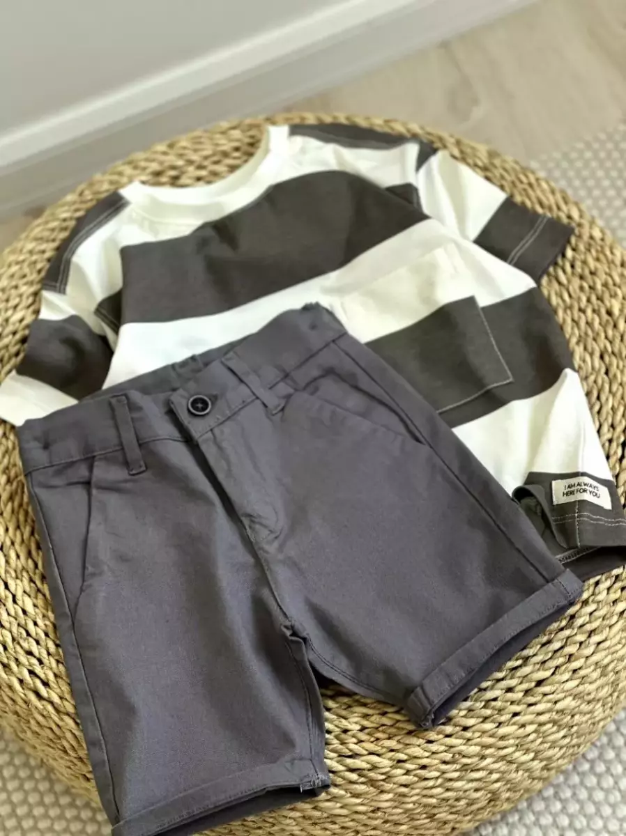 شلوارک کتان کد1495