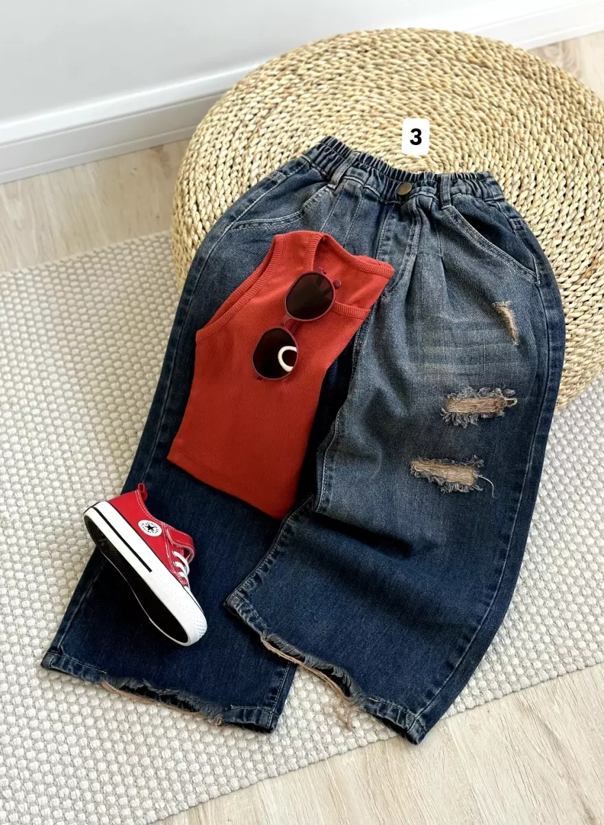 شلوار واید لگ کد1496