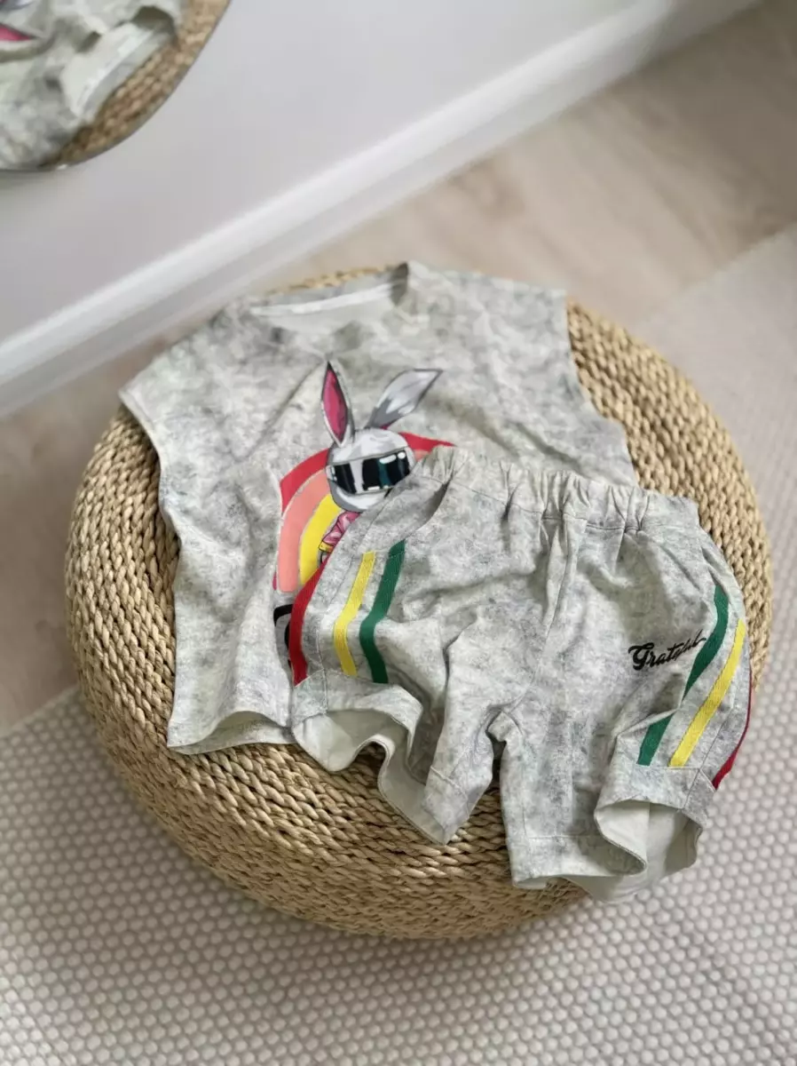 تاپ و شلوارک وارداتی کد1497