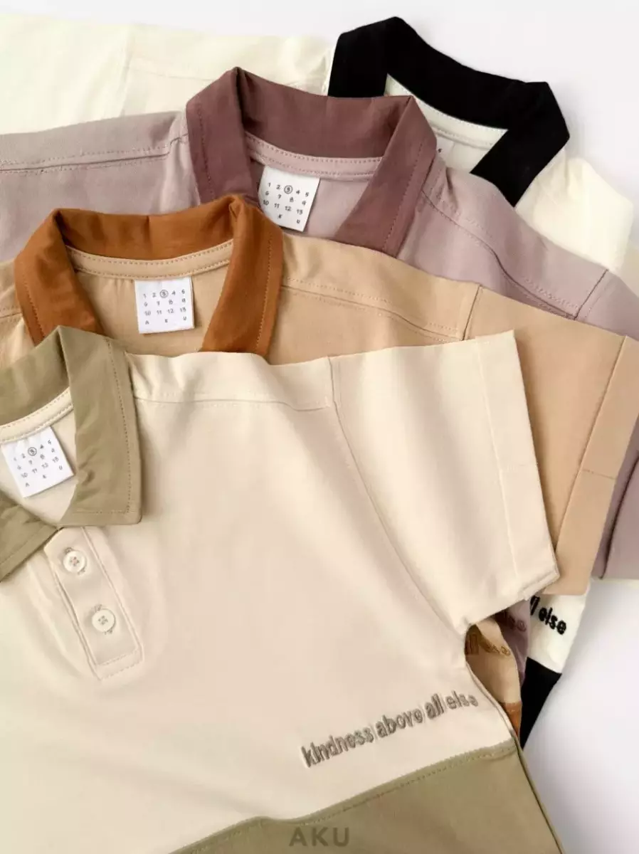 تیشرت دورنگ کد1507