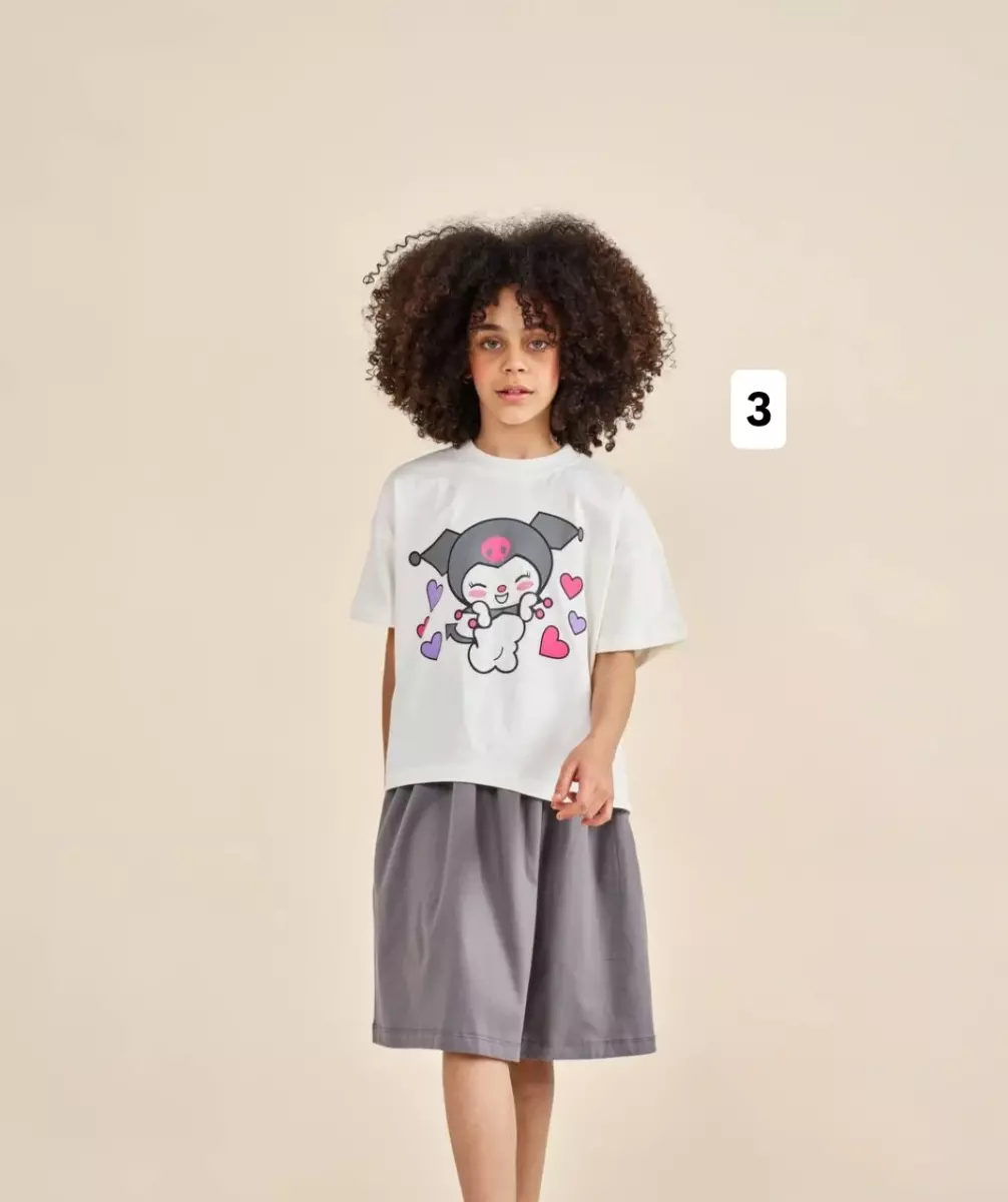 کراپ و دامن کیوت کد1521