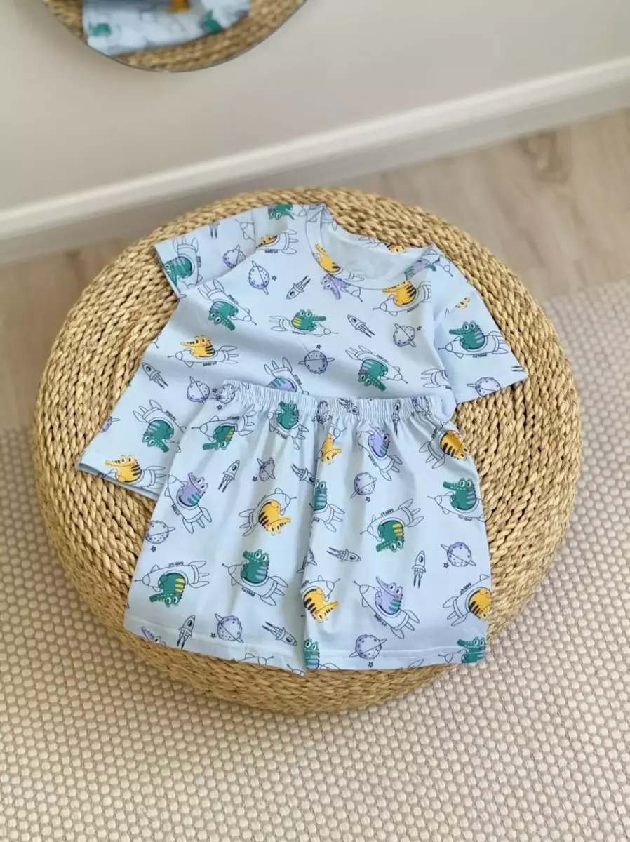 تیشرت و شلوارک راحتی کد1525