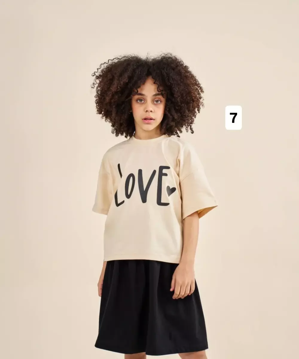 کراپ و دامن کیوت کد1521