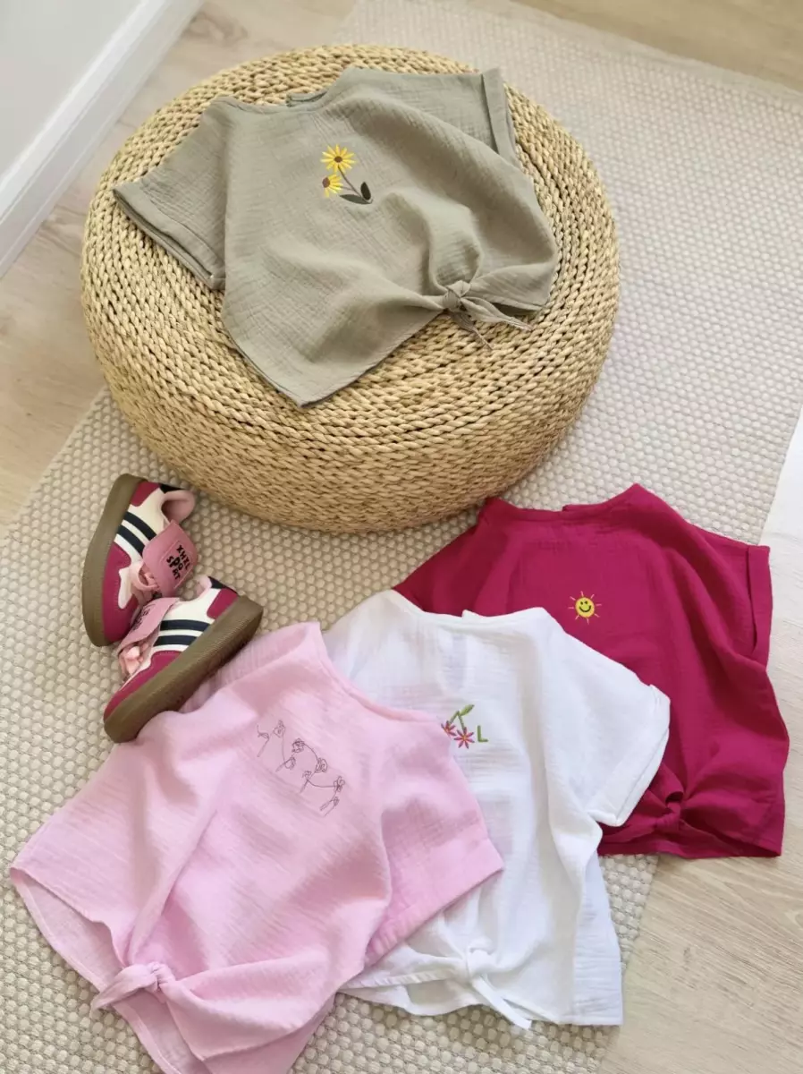 تیشرت گره ای بهار  کد1524